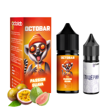 Набір для самозамісу OCTOBAR NFT 30 мл 50 мг Passion Guava зі смаком маракуйя гуава