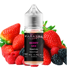 Рідина для под систем PARADOX Vaping 30 мл 30 мг зі смаком Berry Mix (Мікс Ягід)