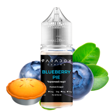 Рідина для под систем PARADOX Vaping 30 мл 30 мг зі смаком Blueberry Pie (Чорничний Пиріг)