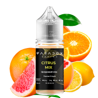 Жидкость для под систем PARADOX Vaping 30 мл 30 мг со вкусом Citrus Mix (цитрус микс)