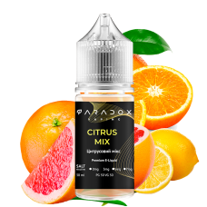 Рідина для под систем PARADOX Vaping 30 мл 30 мг зі смаком Citrus Mix (цитрус мікс)