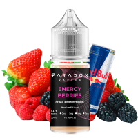Жидкость для под систем PARADOX Vaping 30 мл 30 мг со вкусом Energy Berries (энергетик ягоды)