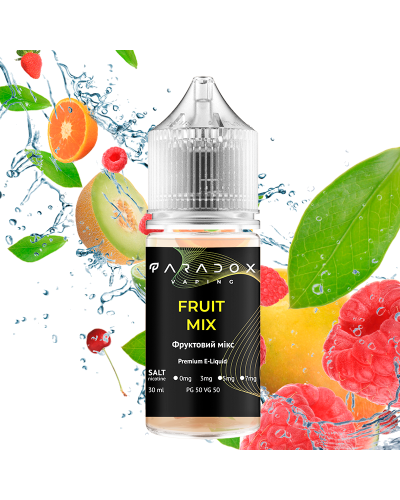 Рідина для под систем PARADOX Vaping 30 мл 30 мг зі смаком Fruit Mix (Мікс Фруктів)