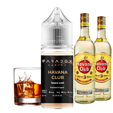 Рідина для под систем PARADOX Vaping 30 мл 30 мг зі смаком Havana Club (Ром)