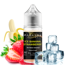Рідина для под систем PARADOX Vaping 30 мл 30 мг зі смаком Ice Banana Strawberry (Айс Банан Полуниця)