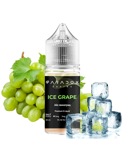 Рідина для под систем PARADOX Vaping 30 мл 30 мг зі смаком Ice Grape (Айс Виноград)