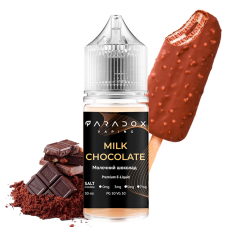 Жидкость для под систем PARADOX Vaping 30 мл 30 мг со вкусом Milk Chocolate (Молочный Шоколад)