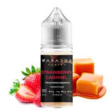Жидкость для под систем PARADOX Vaping 30 мл 30 мг со вкусом Strawberry Caramel (клубника карамель)