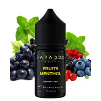 Рідина для под систем PARADOX Vaping 30 мл 50 мг зі смаком Fruits Menthol (фруктовий ментол)