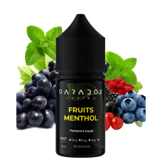 Рідина для под систем PARADOX Vaping 30 мл 50 мг зі смаком Fruits Menthol (фруктовий ментол)