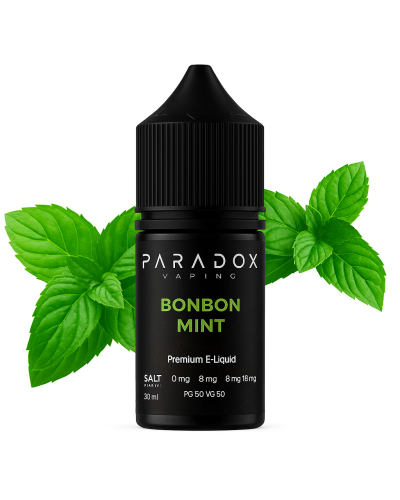 Рідина для под систем PARADOX Vaping 30 мл 50 мг зі смаком Bonbon Mint (М'ятна цукерка)