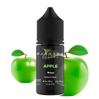 Рідина для под систем PARADOX Vaping 30 мл 50 мг зі смаком Apple (яблуко)
