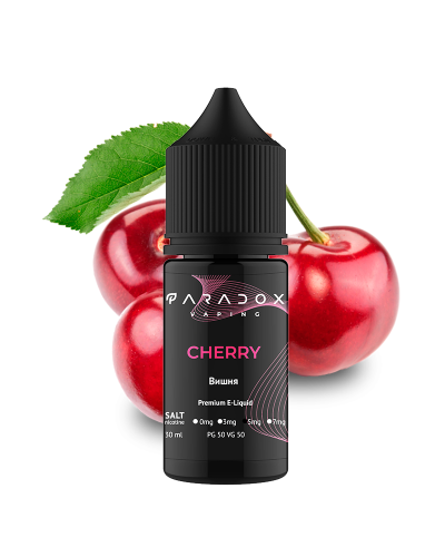 Жидкость для под систем PARADOX Vaping 30 мл 50 мг со вкусом Cherry (вишня)