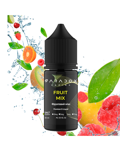 Рідина для под систем PARADOX Vaping 30 мл 50 мг зі смаком Fruit Mix (фруктовий мікс)