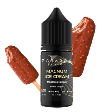 Рідина для под систем PARADOX Vaping 30 мл 50 мг зі смаком Magnum Ice Cream (морозиво магнум)