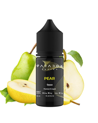 Рідина для под систем PARADOX Vaping 30 мл 50 мг зі смаком Pear (Груша)