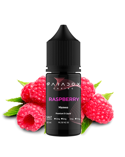 Рідина для под систем PARADOX Vaping 30 мл 50 мг зі смаком Raspberry (Малина)