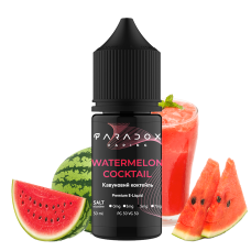 Рідина для под систем PARADOX Vaping 30 мл 50 мг зі смаком Watermelon Cocktail (кавун коктейль)