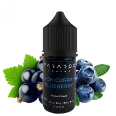Рідина для под систем PARADOX Vaping 30 мл 50 мг зі смаком Fresh Currant Blueberry (Смородина Чорниця)
