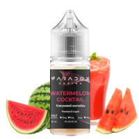 Рідина для под систем PARADOX Vaping 30 мл 30 мг зі смаком Watermelon Coctail (кавуновий коктейль)