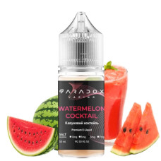 Рідина для под систем PARADOX Vaping 30 мл 30 мг зі смаком Watermelon Coctail (кавуновий коктейль)