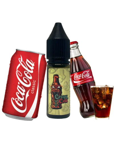 Жидкость CREEPY 15 мл 50 мг Creepy Cola (ванильная кола)