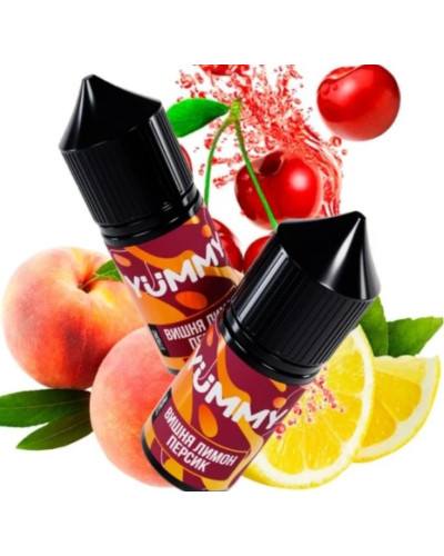 Рідина YUMMY 30 мл 50 мг Вишня лимон персик