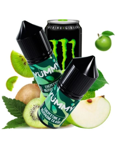 Рідина YUMMY 30 мл 50 мг Енергетик з яблуком та ківі