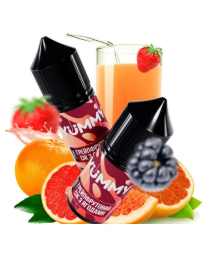 Рідина YUMMY 30 мл 50 мг Грейпфрутовий сік з ягодами