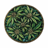 Підсклянники "Weed"