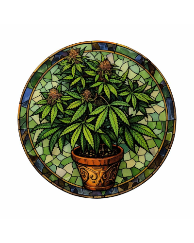 Підсклянники "Weed"