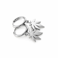 Сережки "Silver Leaf" 