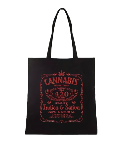 Шопер "420" в черном цвете