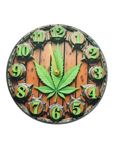 Годинник “Cannabis Time”