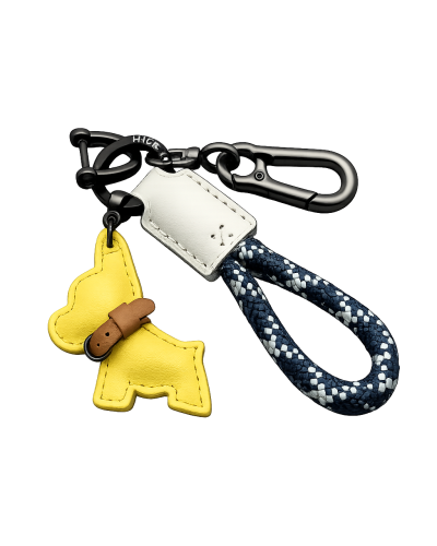 Брелок-браслет для ключів Doggy (Синьо-жовтий)