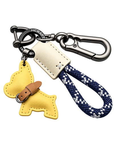 Брелок-браслет для ключей Doggy (Сине-желтый)