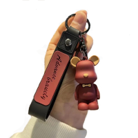 Брелок для ключів Cartoon Bear (red) червоний