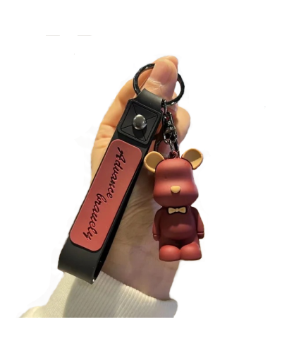 Брелок для ключей Cartoon Bear (red) красный