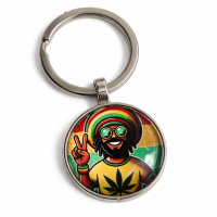 Брелок для ключів "Rasta Peace"