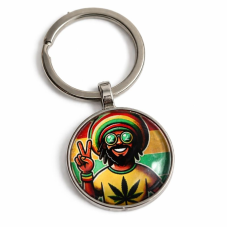 Брелок для ключів "Rasta Peace"