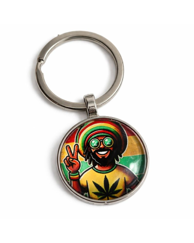 Брелок для ключів "Rasta Peace"