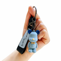 Брелок для ключів Cartoon Bear (Blue) синій