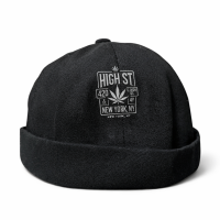 Шапка Docker "High St" чорного кольору