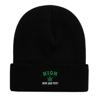 Шапка "High" чорного кольору