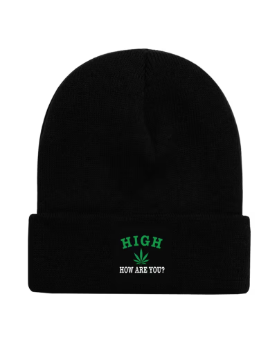 Шапка "High" чёрного цвета