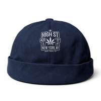 Шапка Docker "High St" синего цвета 