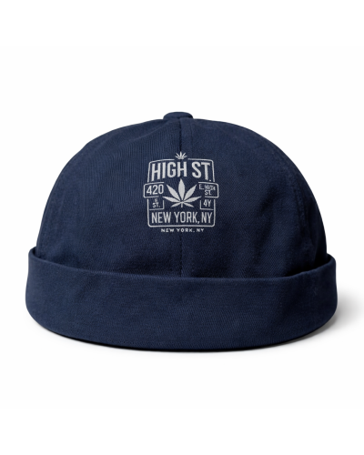 Шапка Docker "High St" синего цвета