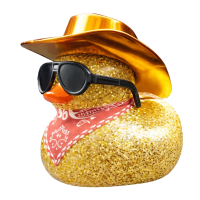 Cool Duck Жовте каченя в капелюсі (Діско-стайл)