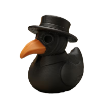 Cool Duck Чорне каченя чумний лікар