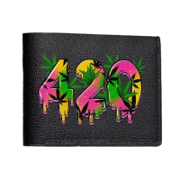 Кошелек "420" в черном цвете